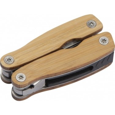 Logotrade advertising product image of: Multifunction tool bamboo LEEDS