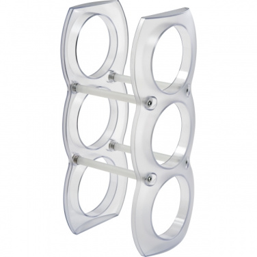 Logotrade promotional giveaway picture of: Plastic wine rack MONTEGO BAY