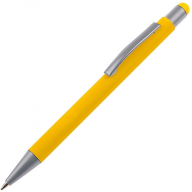 Logotrade promotional merchandise picture of: Metal ballpen touch pen soft touch SALT LAKE CITY