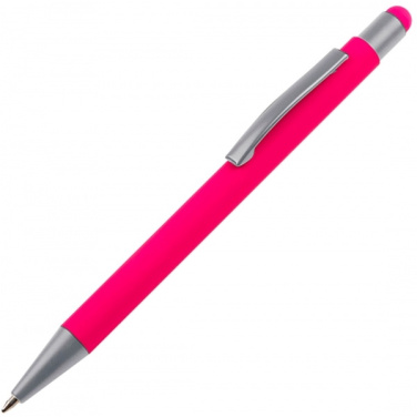 Logotrade promotional gifts photo of: Metal ballpen touch pen soft touch SALT LAKE CITY