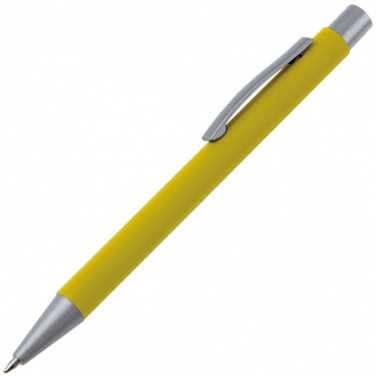 Logo trade advertising product photo of: Metal ballpen soft touch ABU DHABI