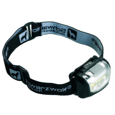 Logo trade promotional products picture of: Head lamp TRONADOR Schwarzwolf