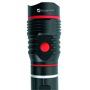 Logo trade advertising products image of: Flashlight BIWA Schwarzwolf
