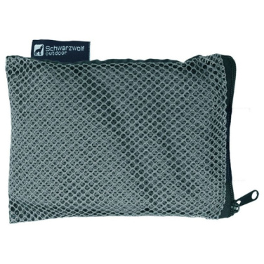 Logo trade promotional gift photo of: Towel MALAREN Schwarzwolf