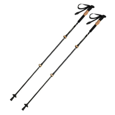 Logotrade advertising product image of: Trekking poles DENALI Schwarzwolf