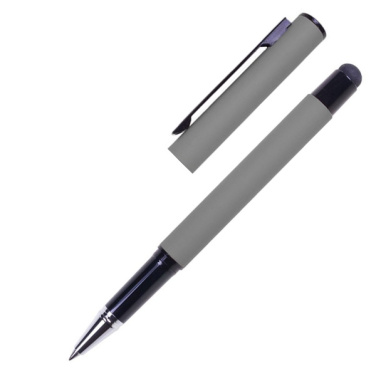Logotrade promotional gift picture of: Roller touch pen, soft touch CELEBRATION Pierre Cardin