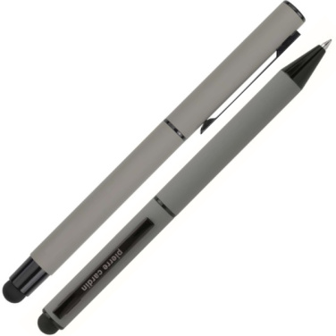 Logotrade promotional merchandise picture of: Writing set touch pen, soft touch CELEBRATION Pierre Cardin