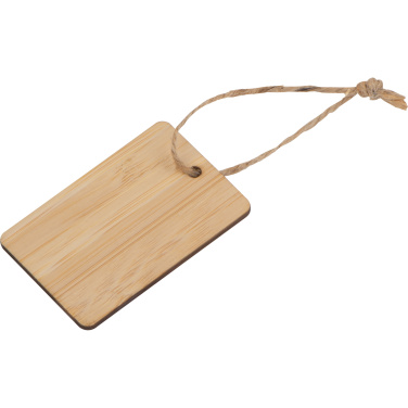 Logotrade promotional gift picture of: Bamboo Pendant SALAMANCA