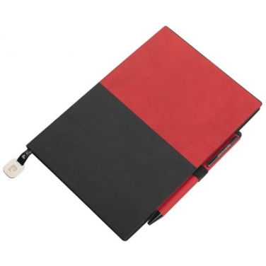 Logo trade promotional merchandise photo of: Notepad A5 & ballpoint pen REPORTER Pierre Cardin