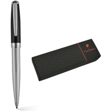 Logo trade promotional giveaways image of: Metal ballpoint pen CHRISTOPHE Pierre Cardin