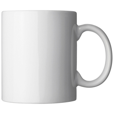 Logo trade promotional giveaway photo of: Classic coffee mug for allover print VIESTE 300 ml