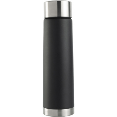 Logo trade promotional item photo of: Vacuum bottle RANGES Schwarzwolf