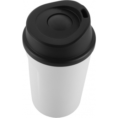 Logotrade promotional item picture of: Thermo mug LIARD Schwarzwolf