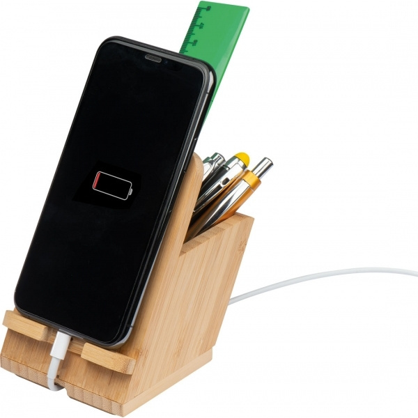 Logo trade business gift photo of: Desk stand FREDERICTON
