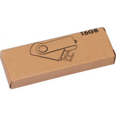 Logo trade promotional merchandise picture of: USB stick 16GB TWISTER
