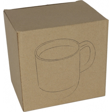 Logo trade advertising products image of: Ceramic mug GISTEL 350 ml