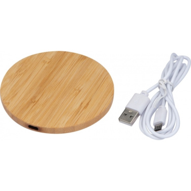 Logo trade promotional merchandise image of: Wireless charger MONS