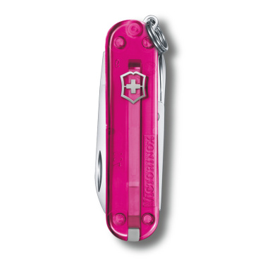 Logotrade promotional gift image of: Pocket knife Classic SD transparent Victorinox