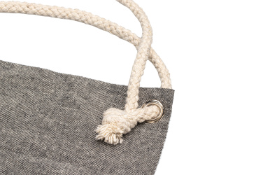 Logo trade promotional items picture of: Recycled cotton bag ADDISON