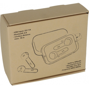 Logotrade promotional item picture of: Bluetooth earbuds BARCELONA