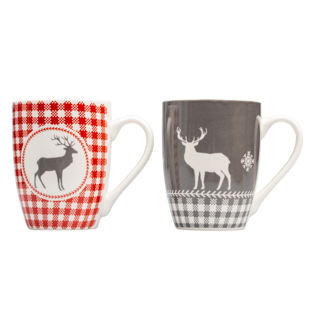 Logotrade advertising product image of: 2 Xmas mugs ANKARA