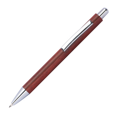 Logo trade promotional giveaways picture of: Wooden pen POSADAS
