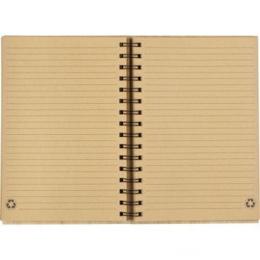 Logo trade promotional products picture of: A5 notebook PISA