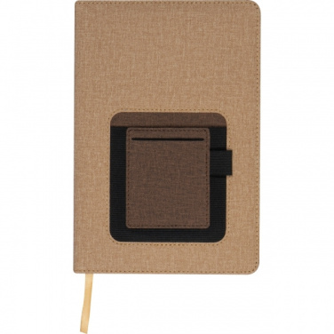 Logo trade business gift photo of: A5 notebook TILBURG