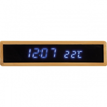 Logotrade promotional gift image of: Desk clock TRONDHEIM