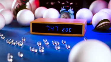 Logotrade advertising product image of: Desk clock TRONDHEIM