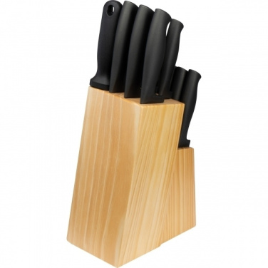 Logo trade corporate gifts image of: Knife block BERLIN