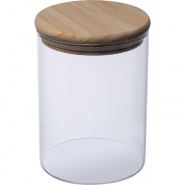 Logotrade business gift image of: Pojemnik szklany OSAKA 700 ml