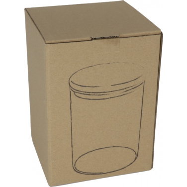 Logo trade business gifts image of: Pojemnik szklany OSAKA 700 ml
