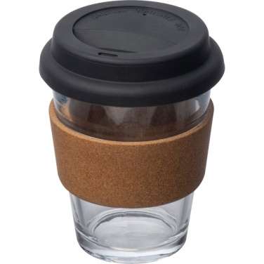 Logo trade business gifts image of: Glass drinking cup WROCŁAW 350ml