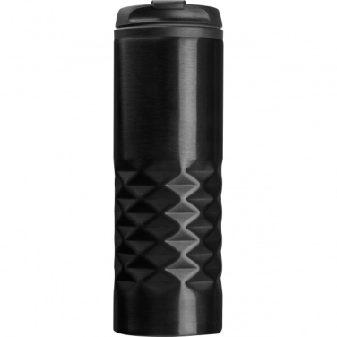 Logotrade corporate gift image of: Thermal stainless steel mug SANTANDER 500 ml