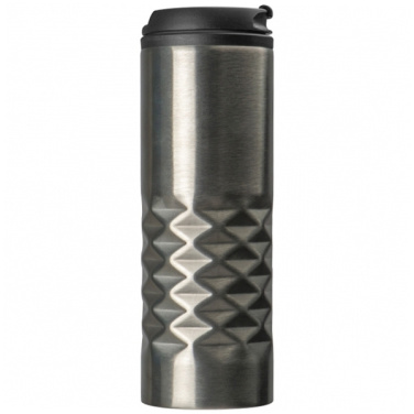 Logotrade advertising product picture of: Thermal stainless steel mug SANTANDER 500 ml