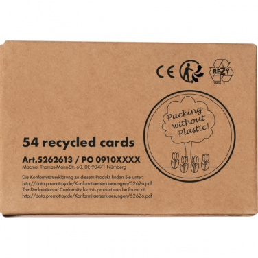 Logo trade promotional products picture of: Playing cards NEW CASTLE