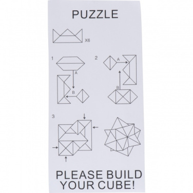 Logo trade promotional merchandise image of: Wooden puzzle TOULOUSE