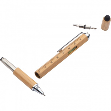 Logotrade promotional gifts photo of: 6in1 multifunctional pen COIMBRA