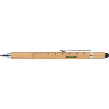 Logo trade promotional product photo of: 6in1 multifunctional pen COIMBRA