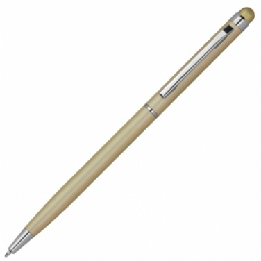 Logo trade promotional merchandise image of: Ball pen with touch function CATANIA
