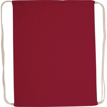 Logotrade promotional product image of: Cotton gym bag BUDAPEST