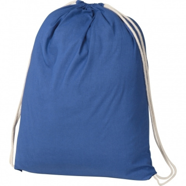 Logo trade advertising product photo of: Cotton gym bag BUDAPEST