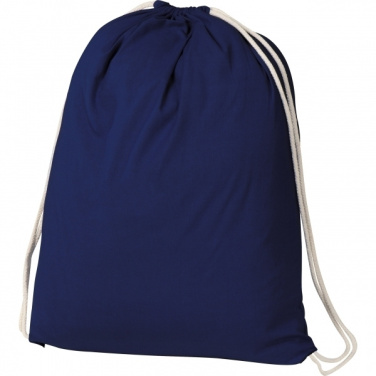 Logo trade corporate gift photo of: Cotton gym bag BUDAPEST