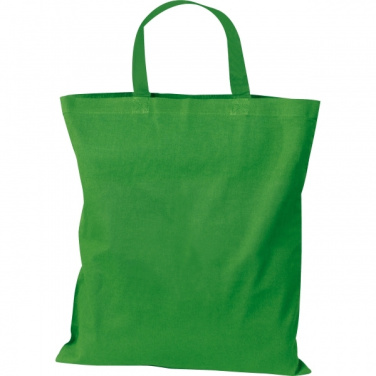 Logotrade promotional products photo of: Cotton bag with short handles BREGENZ