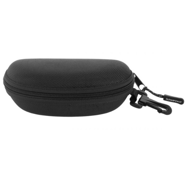 Logo trade advertising products image of: Case for sunglasses ARKANSAS Schwarzwolf