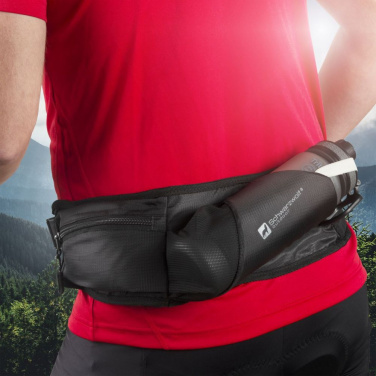 Logo trade business gifts image of: Sport belt bag MAFADI Schwarzwolf