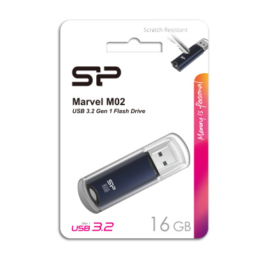 Logo trade advertising product photo of: Pendrive Silicon Power Marvel - M02 3.2 16GB