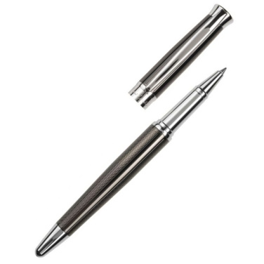 Logo trade promotional giveaways image of: Metal roller pen ROI