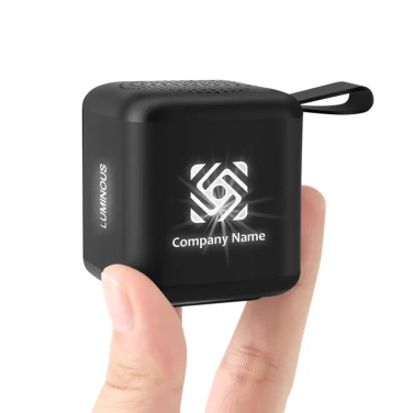 Logotrade promotional giveaways photo of: Mini speaker with enlighted logo for engraving